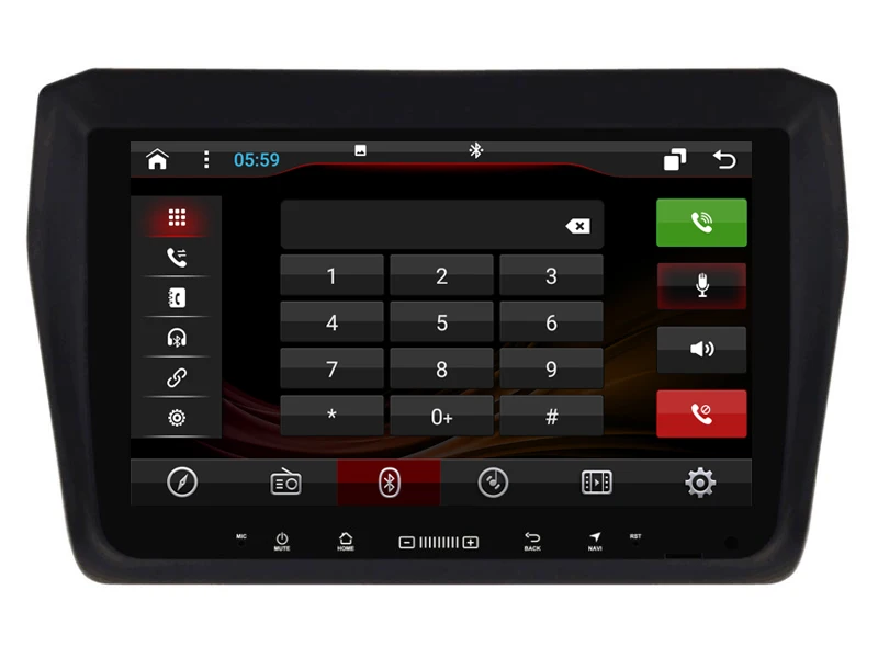 Excellent OTOJETA DSP stereo carplay android 8.1.2 car radio for Suzuki SWIFT 2017-2018 Ips screen bluetooth player Wifi GPS tape recorder 5