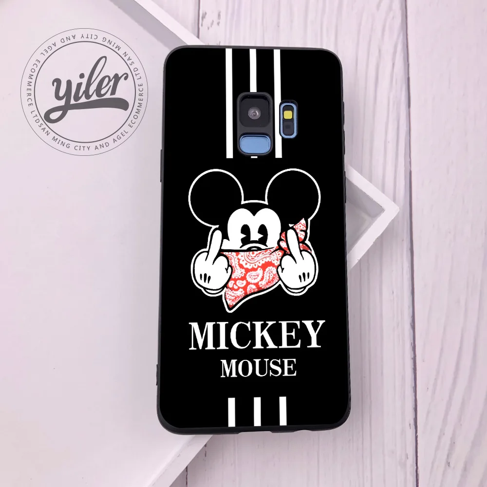 19 Coque mouse для Fundas samsung S9 чехол S8 S10 Plus чехол для телефона чехол для samsung Galaxy S7 edge S8 S9 S10 Plus S10e S10 e shell - Цвет: 19