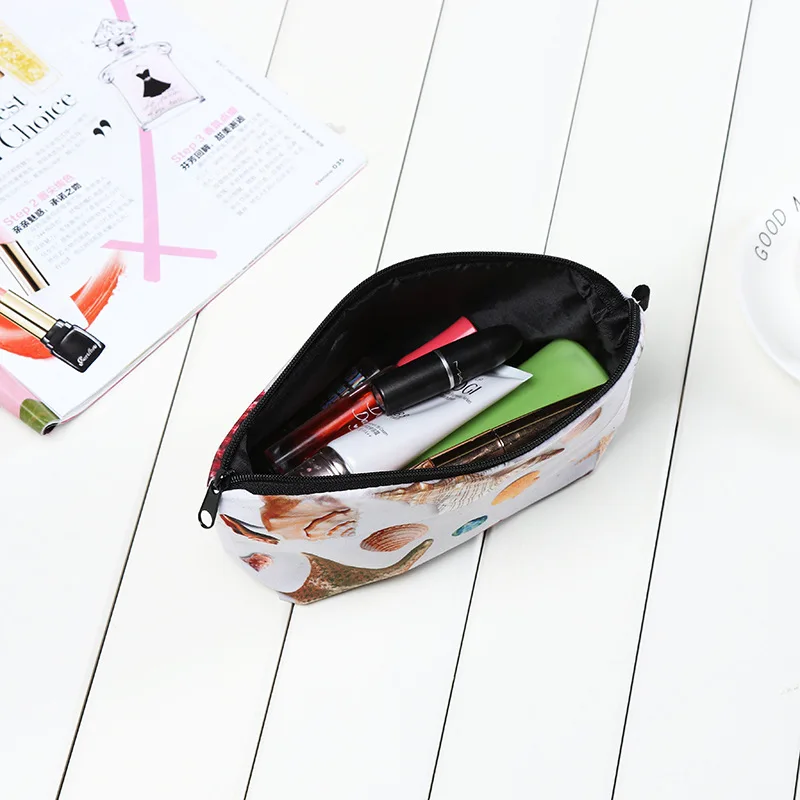 Printed lady cosmetic bag clutch bag storage bag wash bag Printed lady cosmetic bag clutch bag storage bag wash bag