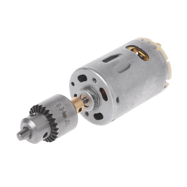 Motor Drill Chuck Clamp 0.3mm-4mm Taper With Key 3.17mm Shaft Connecting Rod Set