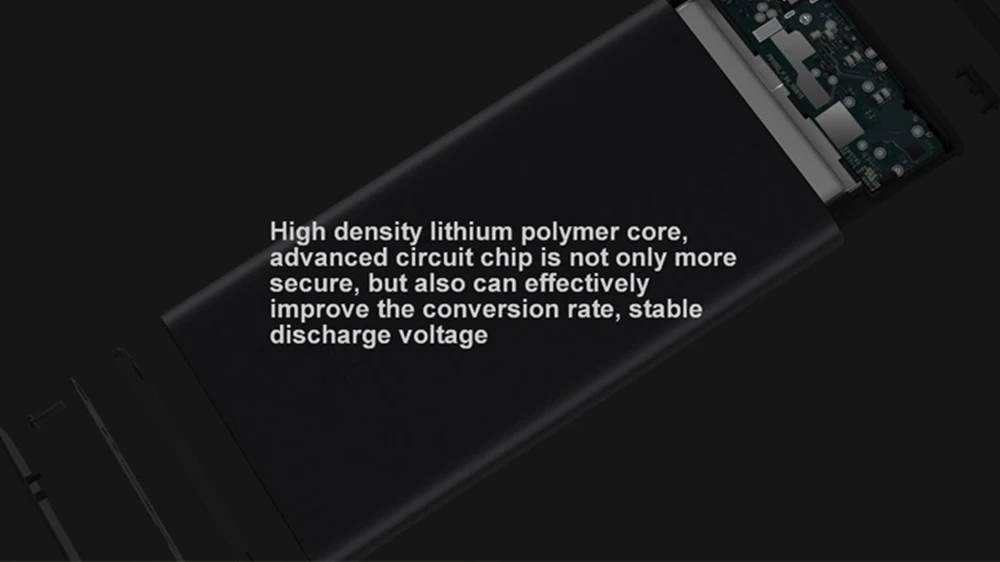 Xiaomi Mi пауэр банк 2i 10000mAh внешний аккумулятор romoss с двумя usb-портами портативная зарядка павер-банк 10000 PLM09ZM 18W Выход быстрой зарядки для смартфон повербанк