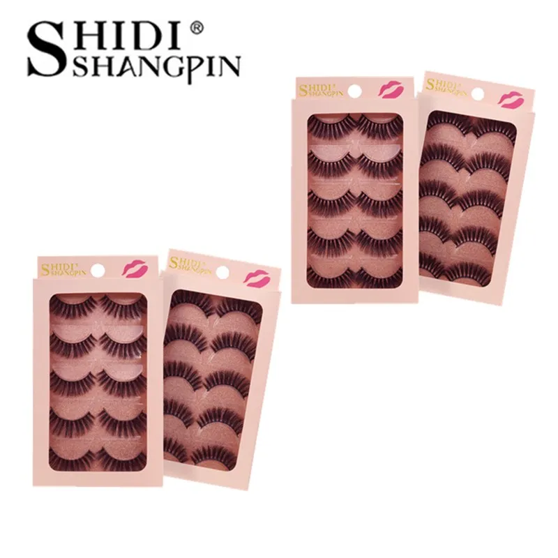 False Eyelashes Natural Makeups 3D Mink Thick Mink Lashes 3 D Volume Mink Long Lashes Eyelash Extensions Hand made False Eyelash