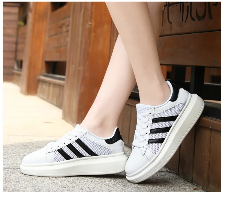 Breathing shoes summer ventilation quality and slope with thick soled