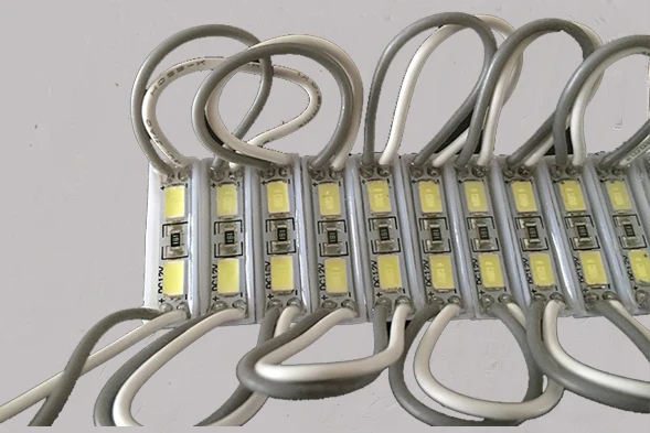 Светодиодный водонепроницаемый модуль 2835 SMD DC 12V 2 200 шт. светодиодный светильник с