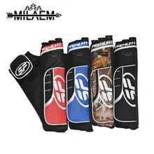 1pc Archery Arrow Quiver 3 Tubes Nylon Can Hold 24pcs Arrow Outdoor Exercise Shooting Arrow Accessories