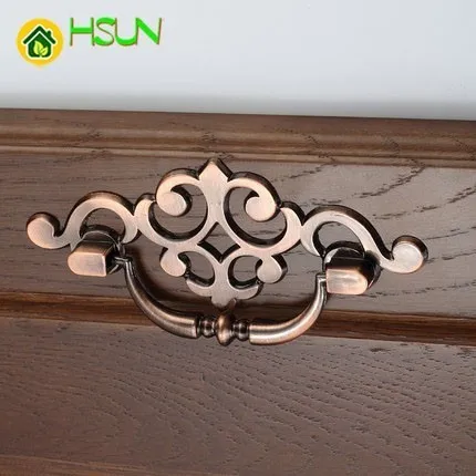

2.5'' Dresser Pull Drawer Pulls Handles Antique Bronze Black Rustic Kitchen Cabinet Handle Vintage Decorative Hardware 64mm