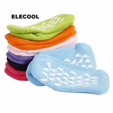 ELECOOL 1 пара гель-содержащие спа-носки увлажняющие смягчающие восстанавливающие трещины кожи гелевые носки увлажнение кожи гелевые спа-носки инструменты для маникюра
