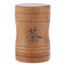 VFGTERTE 1 шт. Мини Портативный чайный ящик из бамбука путешествия наружная ваза запечатанные банки подарки