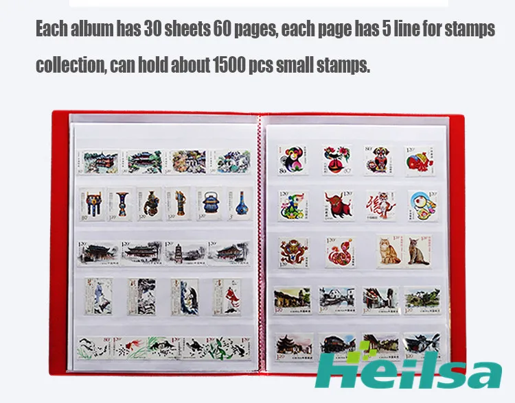 Heilsa Stamp album details06