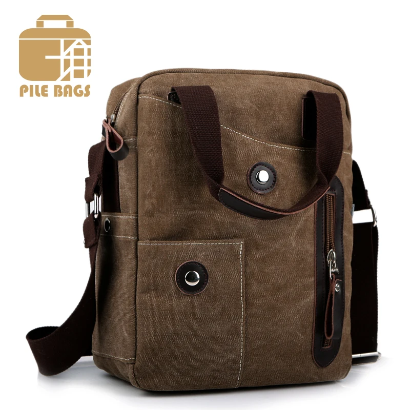 Luxury Brand Bags Messenger Men Canvas Bag Casual Bag Men&#39;s Handbags Designer Satchel Canvas Men ...