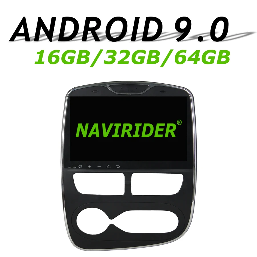 

High configuration Octa Core Android 9.0 Car GPS Multimedia For Renault Clio 2016 Car Radio bluetooth 64GB large memory