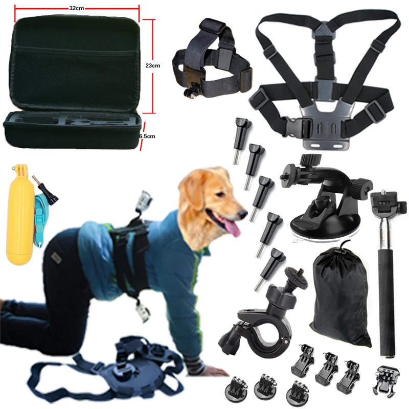 Wholesale Gopro accessories set Gopro hero 5 waterproof protective case chest mount Monopod for gopro hero 5 tripod for go pro HERO 5 Buy Cheap Gopro accessories set Gopro hero 5 waterproof protective case chest mount Monopod for gopro hero 5 tripod for go pro HERO 5