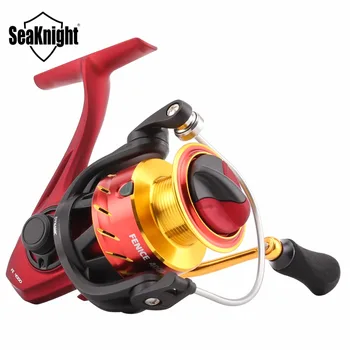 

SeaKnight Spinning Fishing Reel FENICE 2000 3000 4000 Drag System Wheel 5.2:1 10+1BB Aluminum CNC Spool 8/10/12KG Carbon
