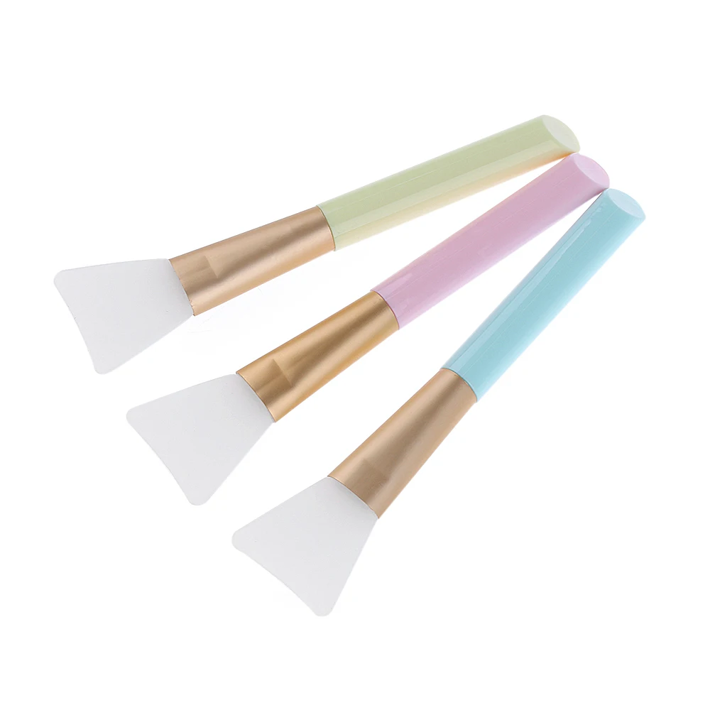 Buy Random Color 1Pc Professional Silicone Facial Face Mask Brushes Mud Mixing