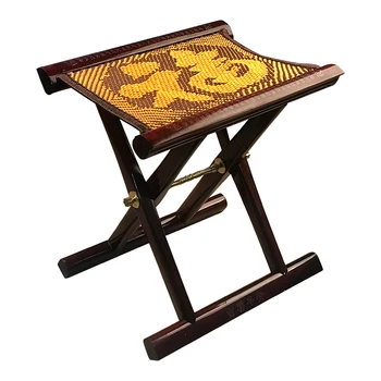 

Solid wood Mazar folding portable fishing stool home living room change shoes stool elderly gift