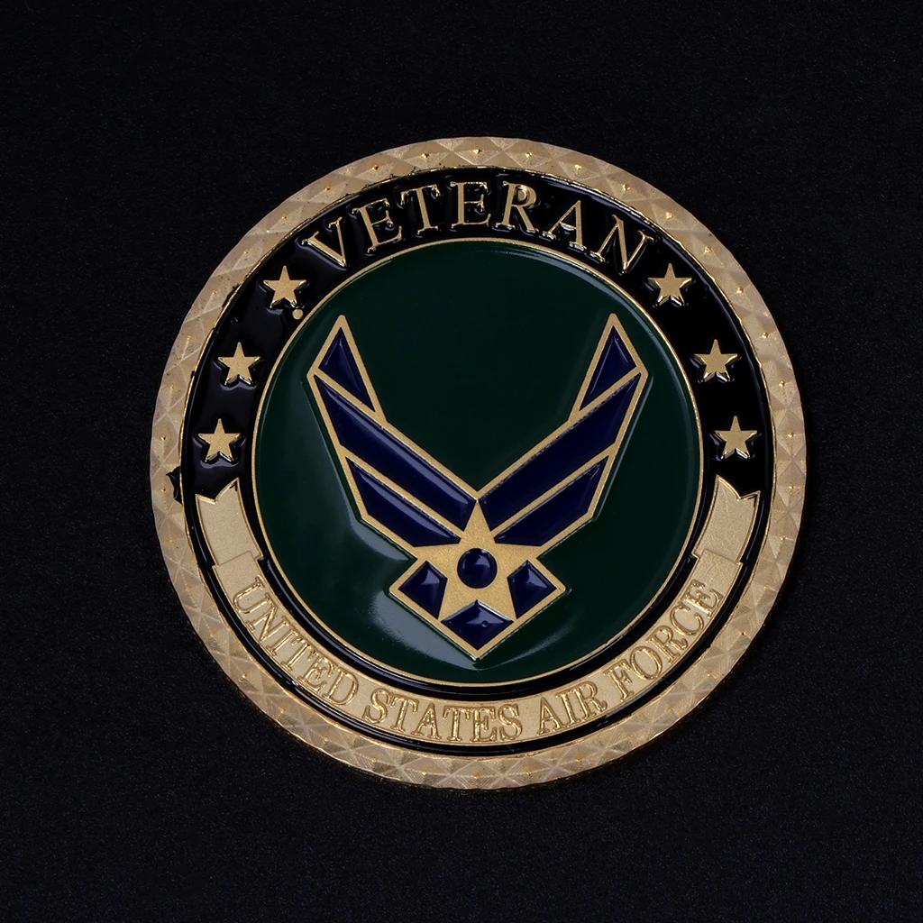 2018 памятная монета USAF Америка армия Ветеран честь коллекция искусство подарок сувенир