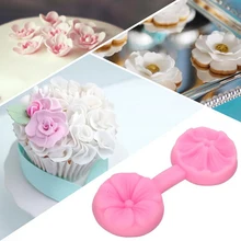 Помадка формы трафарет для украшения тортов кондитерских изделий 3D вишня торт плесень силиконовые формы выпечки инструменты поставки