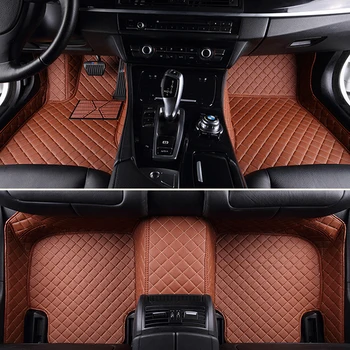 

Car floor mats for Nissan Sentra Sylphy Murano Rouge X-trail Altima Versa Tida 5D car styling rugs carpet liners
