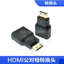 HDMI Женский к Mini HDMI Мужской адаптер конвертер V1.4 DHL экспресс- через компании 500 шт./лот