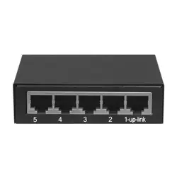 5 Порты и разъёмы 1000 м Gigabit Ethernet, 10/100/1000 Мбит Ethernet сетевые коммутаторы, концентратор LAN, полный дуплекс, Auto MDI/MDIX