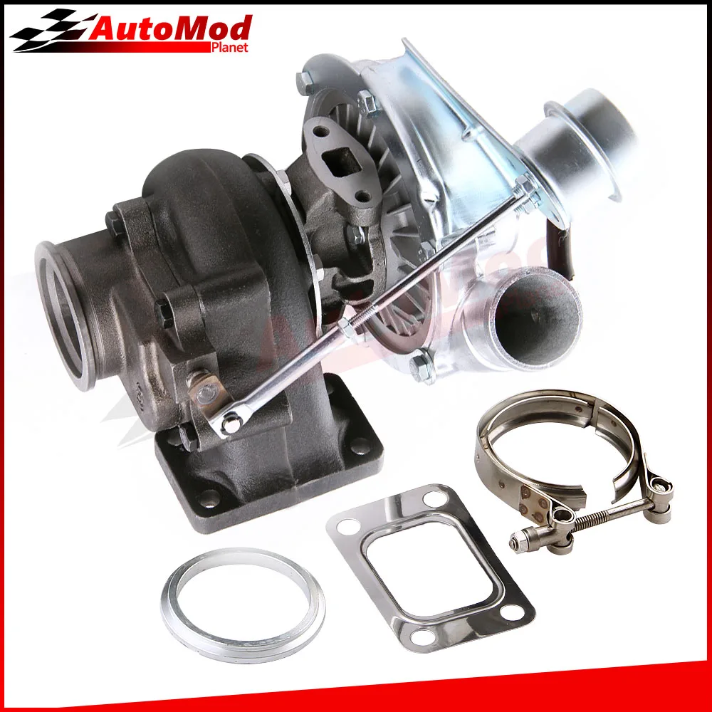 For HYBRID T3 T4 T03 T04 T04E Turbo Turbocharger T3 V band Flange Oil A