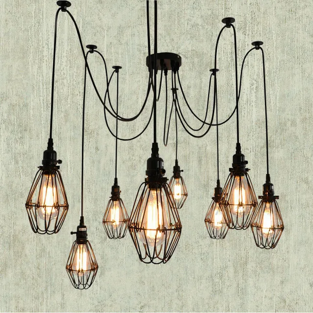 unique pendant lights unusual black cable unique american style edison pendant light retro bird cage decoration pendant lamp e27110v unique pendant lights unusual black cable unique american style edison pendant light retro bird cage decoration pendant lamp e27110v