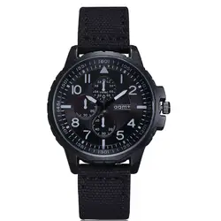 Новый Дизайн Для Мужчин Армия Военная Униформа часы Для мужчин кварцевые двигаться Для мужчин t Sport Стильные наручные часы Мужская Мода