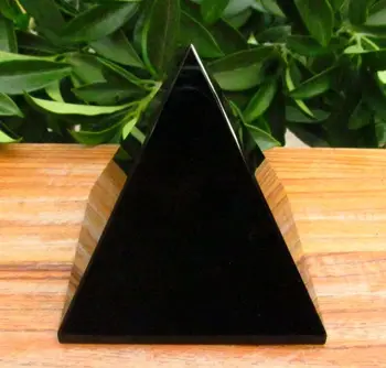 

1510g AAA NATURAL OBSIDIAN POLISHED CRYSTAL pyramid Healing