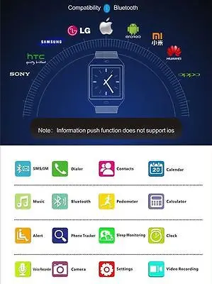 Bgreen dz09 bluetooth smart watch phone mate спортивные наручные поддержка камеры шагомер gsm sim для