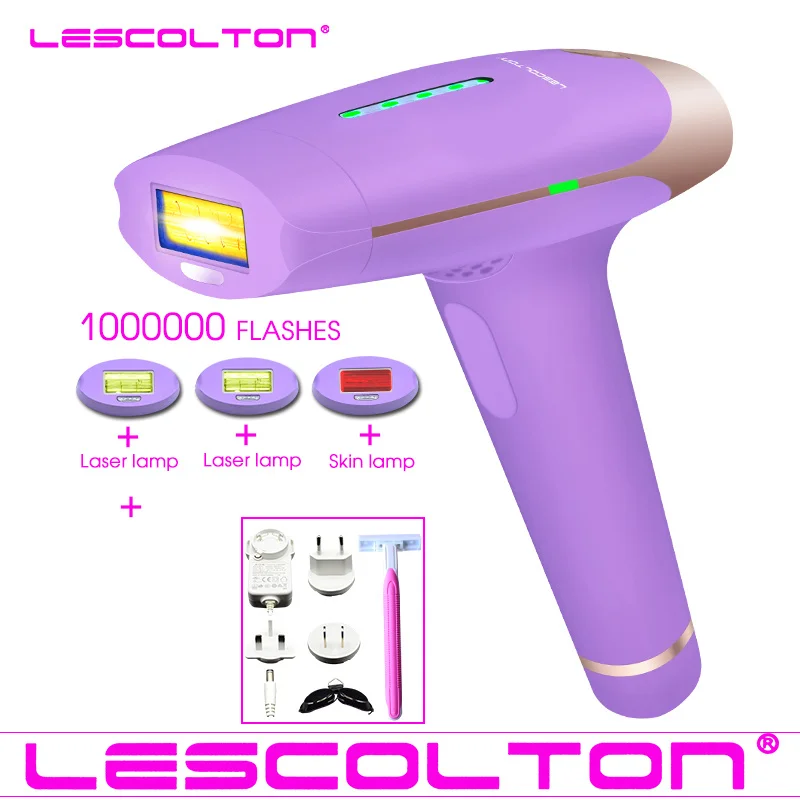 Перманентная IPL лазерная эпиляция машина для депиляции волос для тела Бикини Депиляционная бритва 1000000 or700000 раз