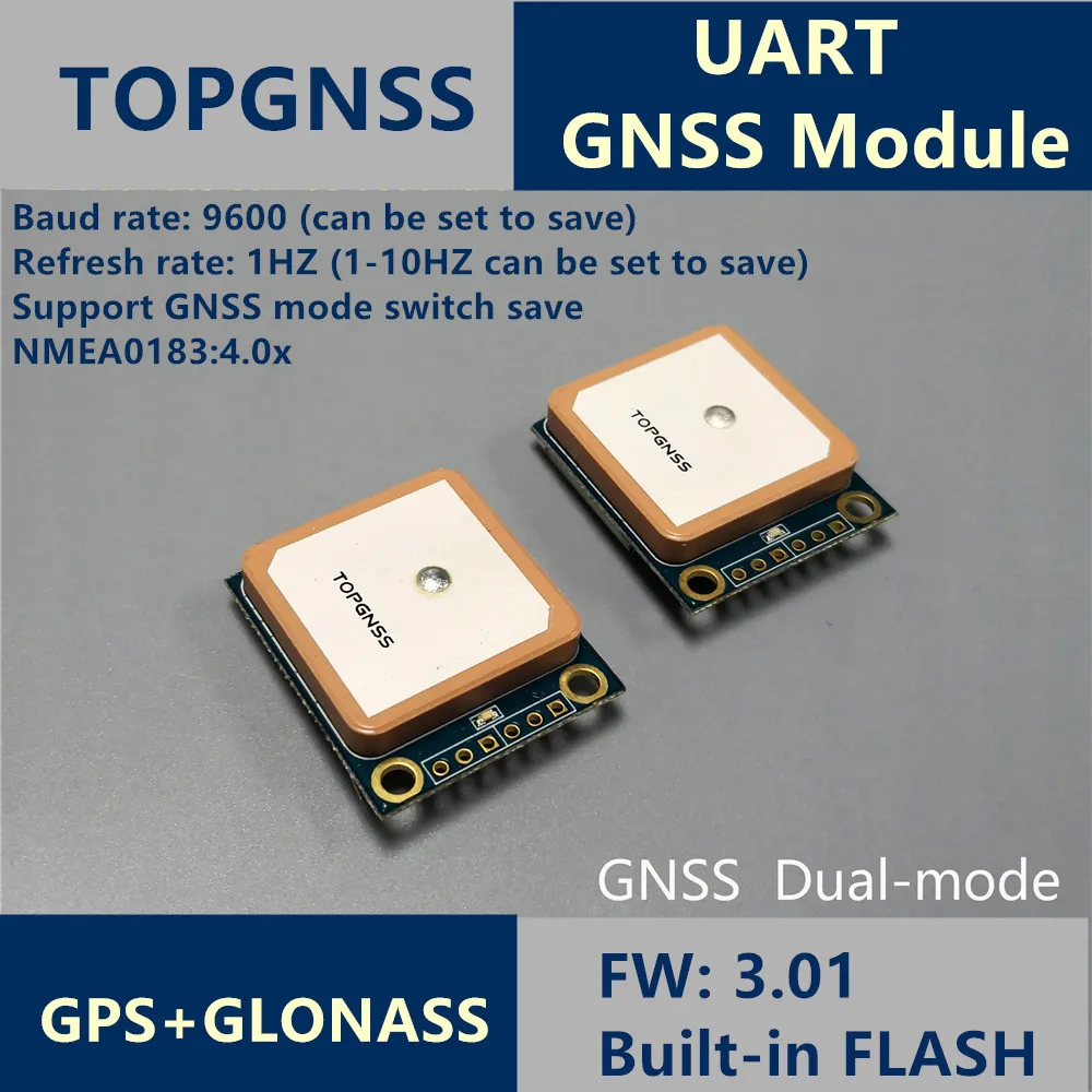 UART GPS ГЛОНАСС поддержка GALIEO двойной режим M8n GNSS модуль антенный приемник