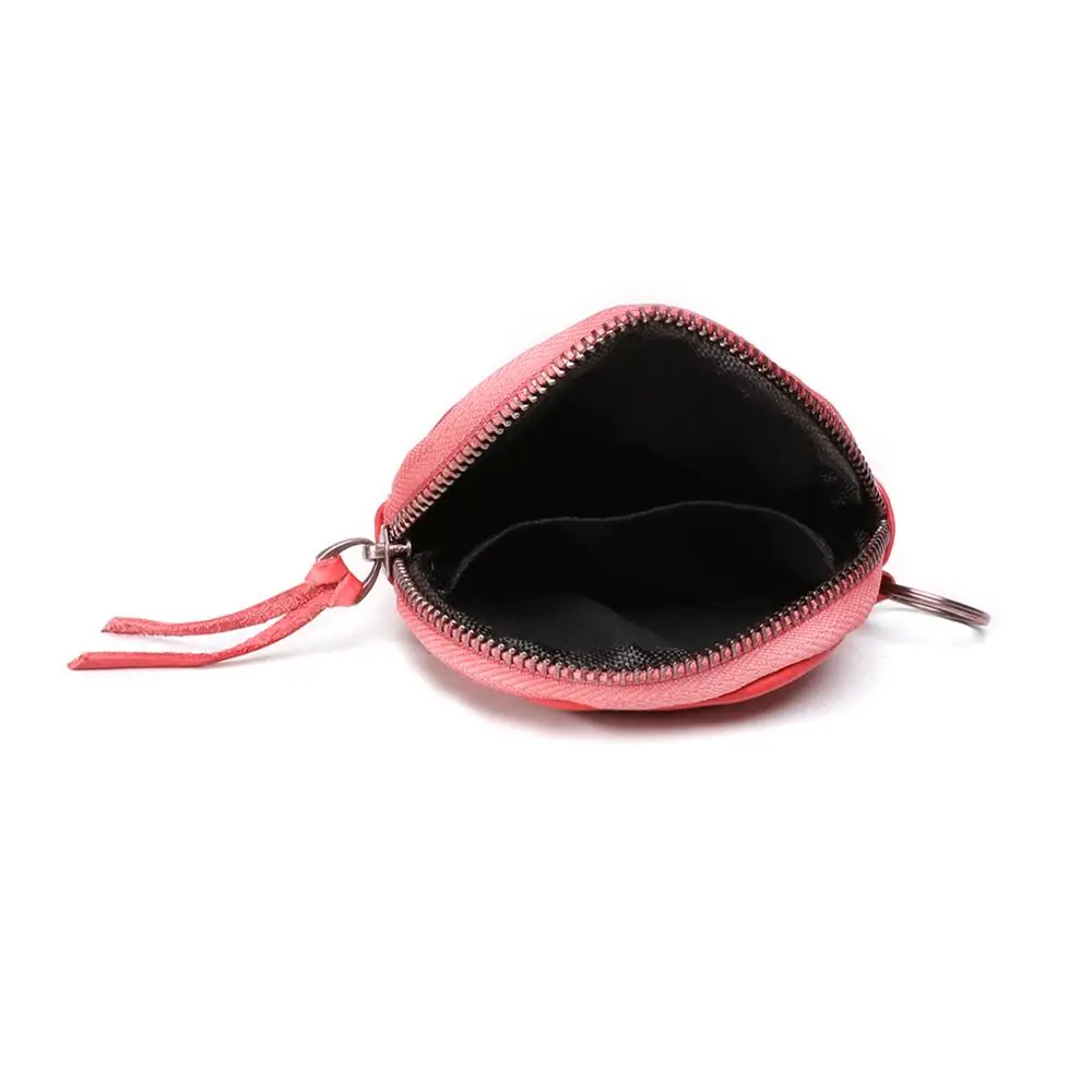 

ON SALE 2019 Women Genuine Leather Coin Purse Female Wallets Women Zipper Coin Purses Children Storage Pocket Bags Pouch 4 color