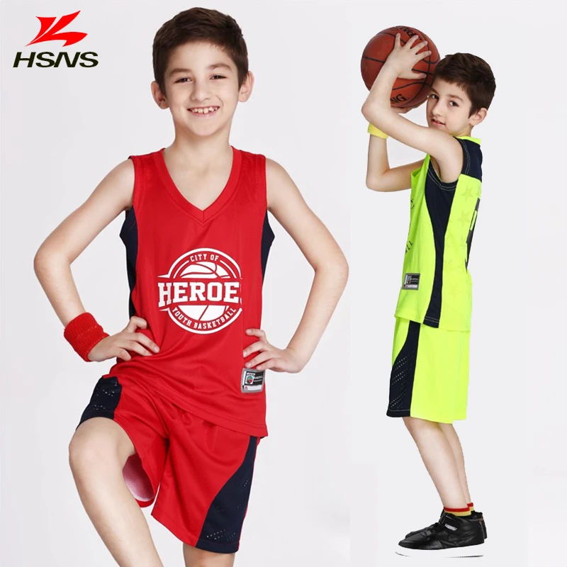 Buy Child Kid Basketball Clothes Set Jersey and Shorts