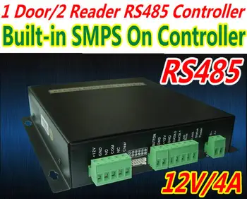 

RS485 ControllerBuilt-in Switching Mode Power Supply on the Controller panel,All-in-1 door/2 reader controller terminal reader