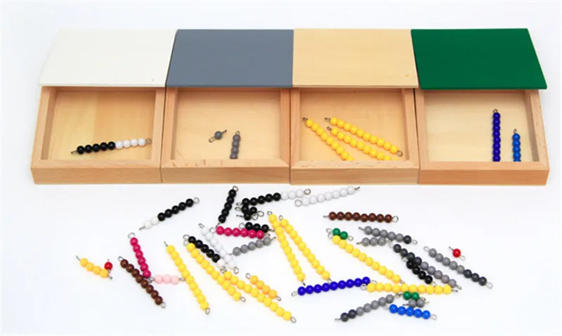 New Wooden Baby Toy Montessori Mathematics Teaching Aids 4 Box Color Beaded Snake Game Early Educational Toy Baby Gifts New Wooden Baby Toy Montessori Mathematics Teaching Aids 4 Box Color Beaded Snake Game Early Educational Toy Baby Gifts