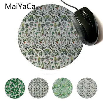 

MaiYaCa 2018 New Plants and Pots Pattern DIY Design Pattern Game mousepad New Personalized print Mousepad