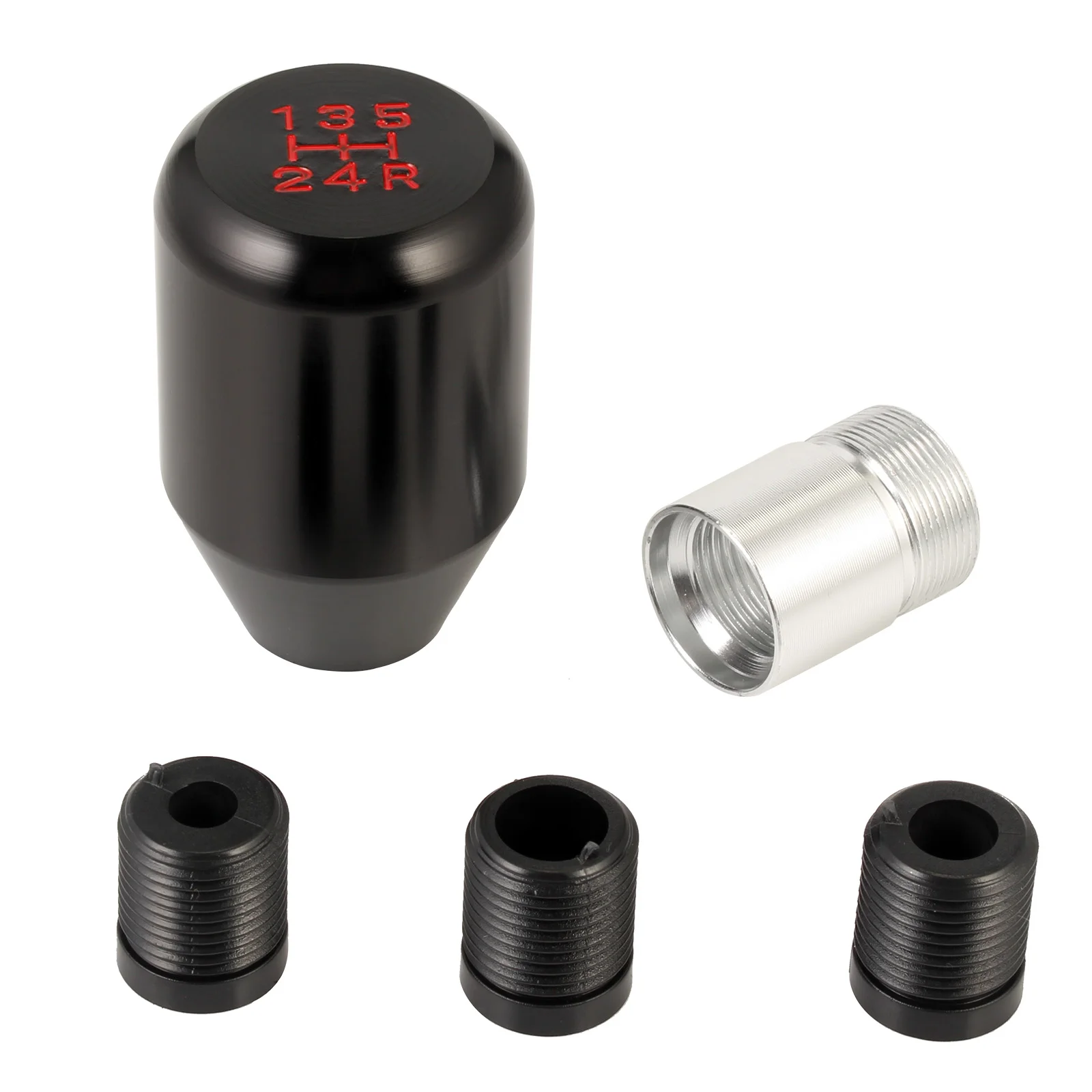 Buy NEVERLAND Black Universal Auto Car 5 Speed Gear Shift Knob Gear Shifting