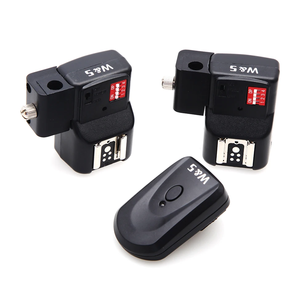 16 Channels Wireless Radio Flash Trigger Umbrella Holder 2 Receivers for Canon Nikon DSLR Camera Flash Synchronizer