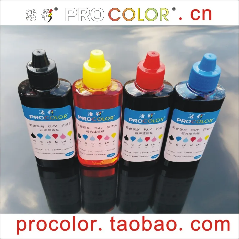 PROCOLOR LC223/LC225/LC227/LC229 Заправка для принтера краски для чернил подходит для BROTHER DCP-J4120DW/MFC-J4420DW/MFC-J4620DW/MFC-J4625DW