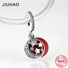 Lover charms Hot sale 925 Sterling Silver I Love you Fashion pendants Fit Original Pandora Charm Bracelet Bangles Jewelry