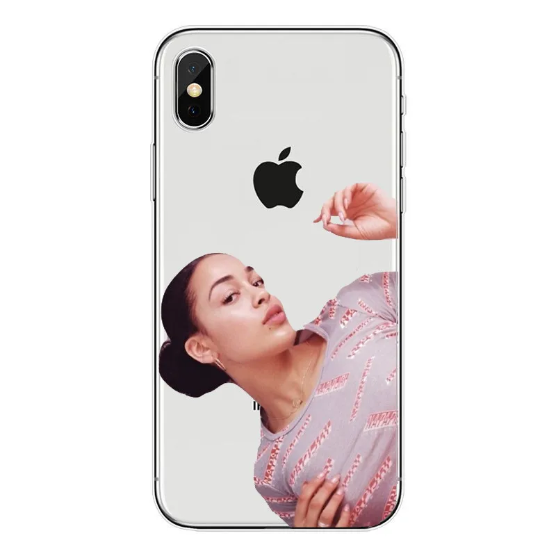 Силиконовый прозрачный чехол Jorja Smith для Iphone 6X8 7 5 4 Plus 10 XR Max Funda Coque Lost & Found Smith|Сумки