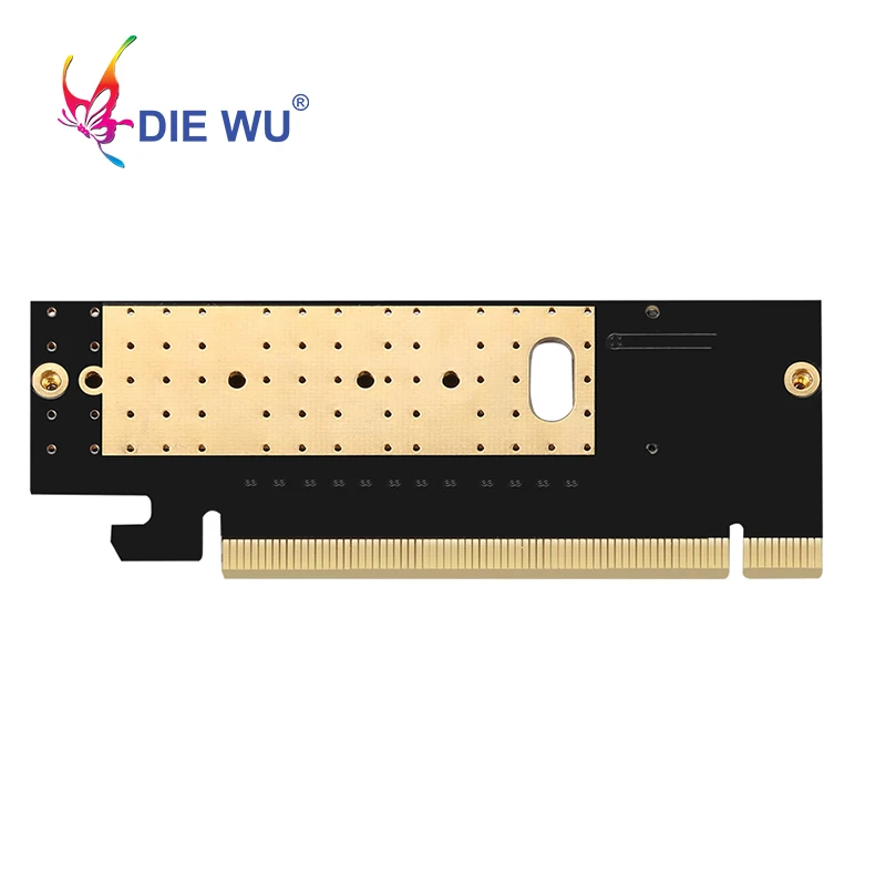 Плата расширения DIEWU PCIE X16 на M.2 ключ M NVMe SSD NGFF адаптер Ethernet карта памяти|Платы
