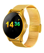 Smart watch 1.22 zoll ips runden bildschirm unterstützung pulsmesser bluetooth smartwatch für apple huawei ios/android