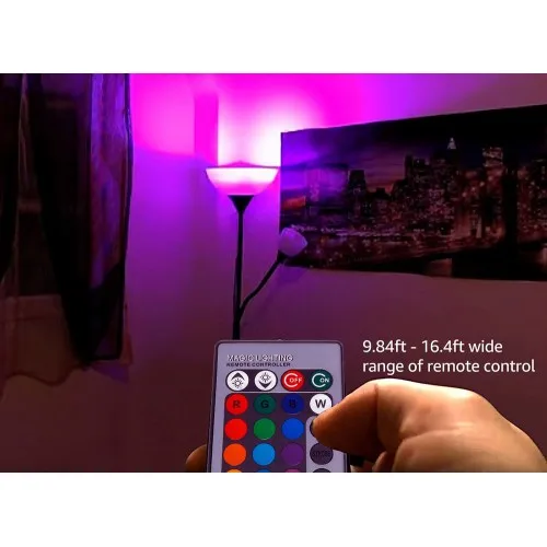 2 шт 3 W MR16 светодиодный, 12 V затемнения RGB прожектор лампы с пульта дистанционного управления прожектор светодиодный свет лампы Люстра Candle