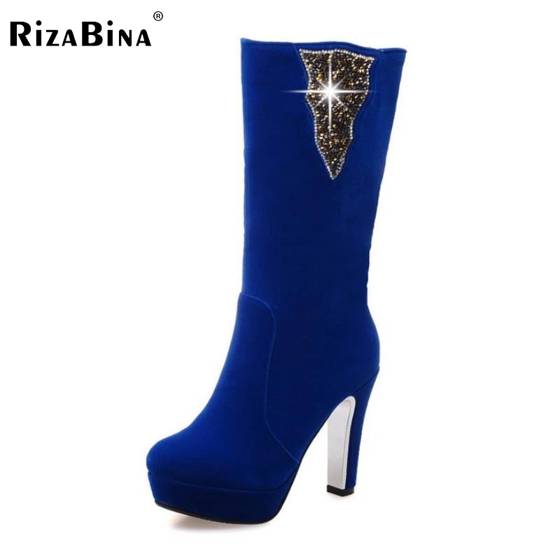 

women high heel half short boots bowtie autumn winter warm boot platform brand quality heels footwear shoes P21729 size 33-41