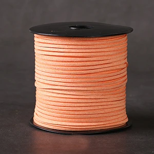 10 Yard Chainho, 10 ярдов, ручная плетеная веревка, ожерелье Бархатная веревка для ручного DIY аксессуары для одежды, искусственная кожа оленья веревка - Цвет: 10 Yard