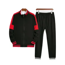 Rlyaeiz Фирменная Новинка спортивный костюм для мужчин демисезонный спортивная одежда цвет лоскутное толстовки с капюшоном на молнии+ брюки для девоче