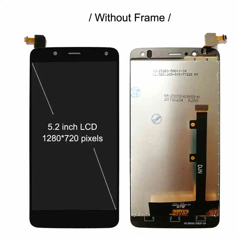 5.2" LCD For BQ Aquaris U2 Lite LCD Display Screen Touch Sensor Digitizer Assembly For BQ V Full Display For BQ U2 LCD Screen