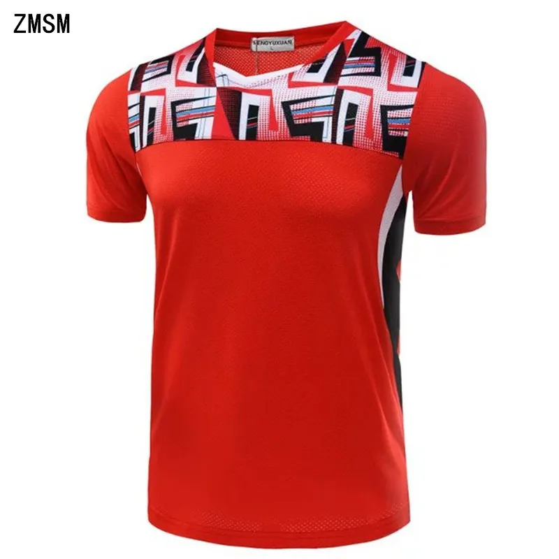 ZMSM Mens Tennis Shirts Breathable Quick Dry V neck Sports Athletic