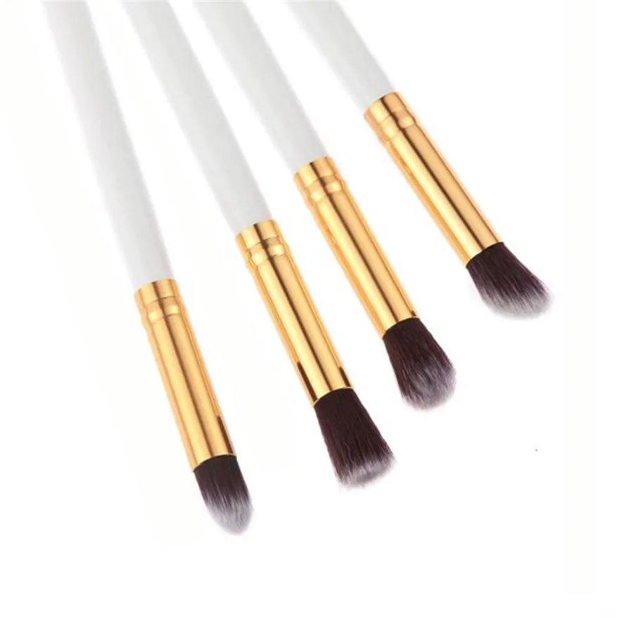 

OutTop 4Pcs low price high quality Cosmetic Tool Eyeshadow Eye Contour Powder Foundation Blending Brush Set best seller Z 3.5 45